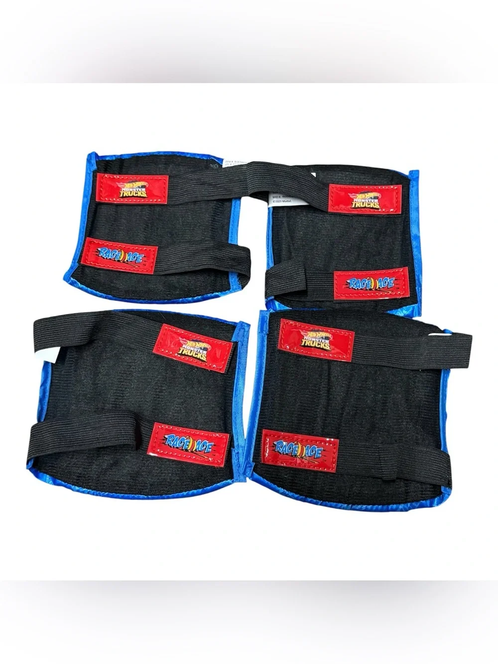 Kids Hot Wheels Monster Trucks Protective Knee and Elbow Pads Set